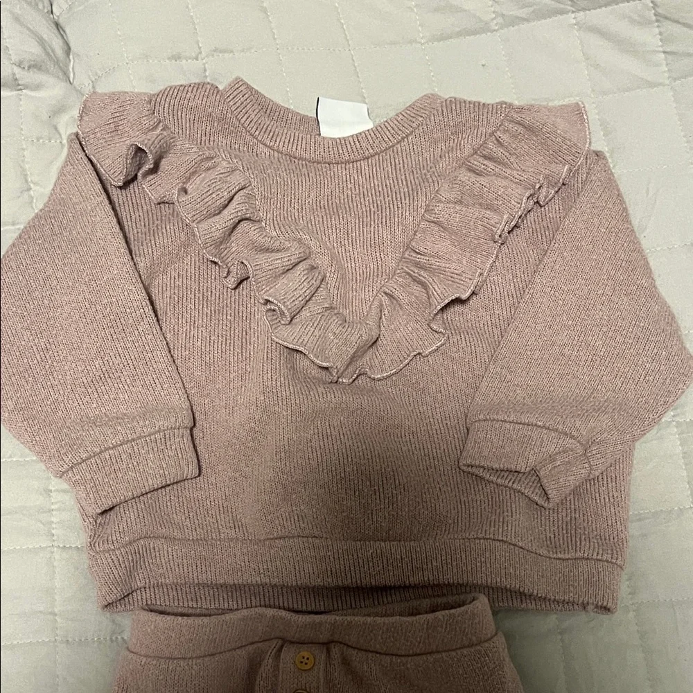 Zara Kids Two-Piece Knit Set (6-9 months)
